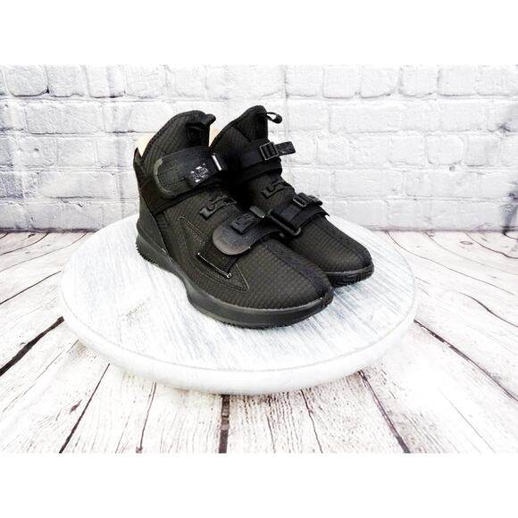 Nike Lebron Soldier XIII SFG Triple Black Out	Men 8 Women 9.5 Regular New OG Box main image 5